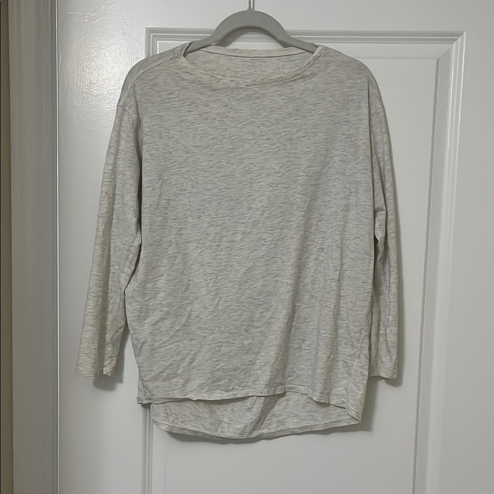 lululemon athletica Long Sleeve Tee - Light Gray